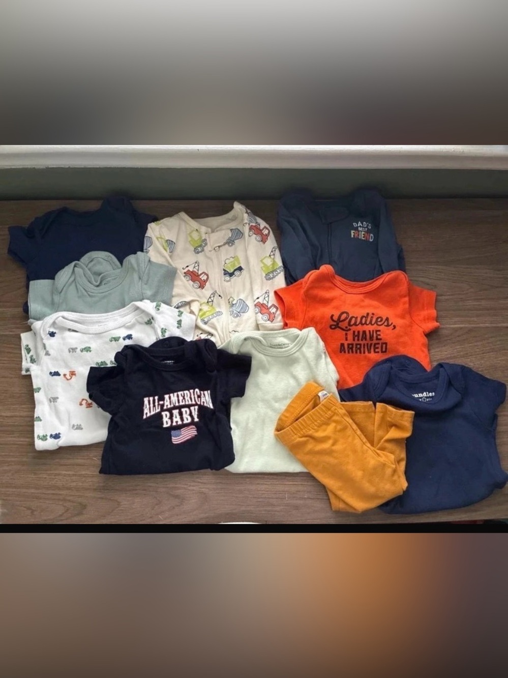Baby Boys Multi-Color Short Sleeve Top Bundle - Assorted Colors